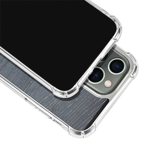 Charcoal Wood iPhone 14 Pro Clear Case